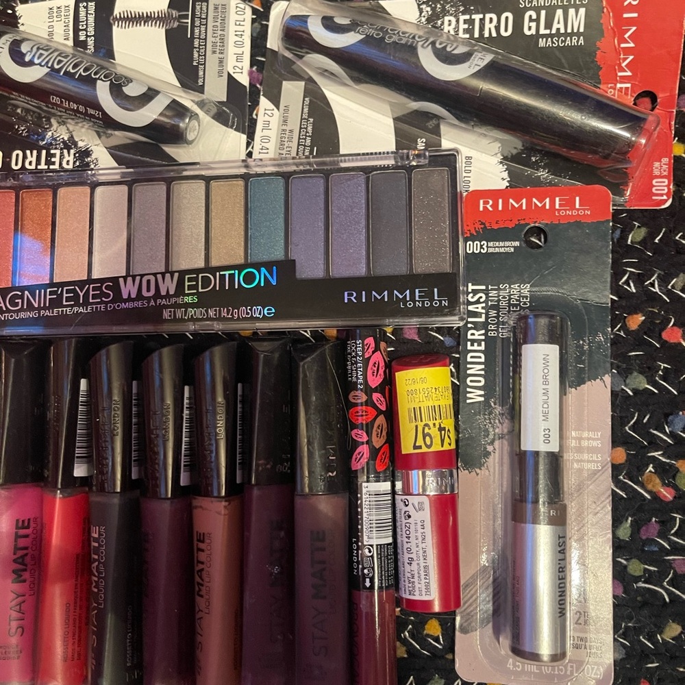 Brand new sealed Lot of 15 RIMMEL LONDON mix of cosmetics - Picture 3 of 3